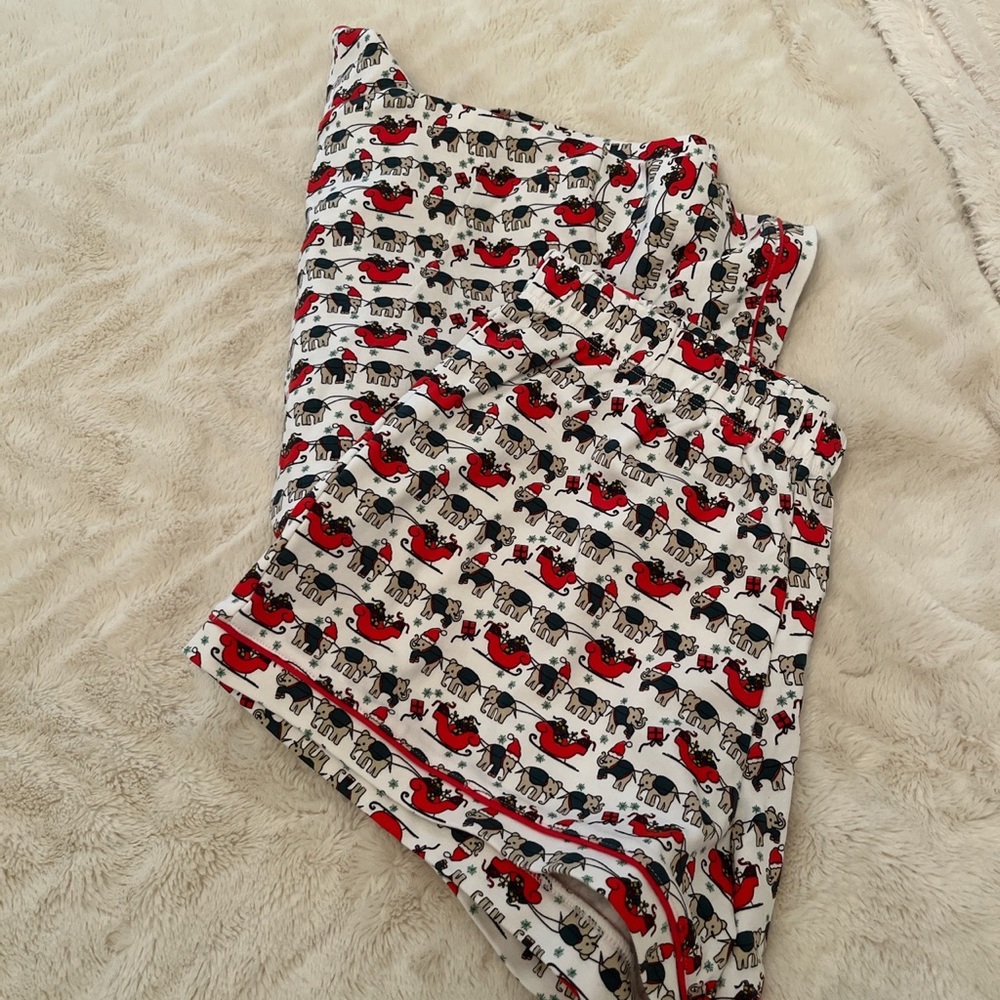 Roller rabbit Christmas polo PJ set!!